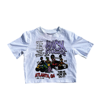 Wick studios crop tee