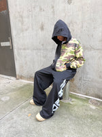 WICK “Half Camo” Zip-Up Hoodie