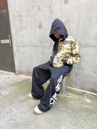 WICK “Half Camo” Zip-Up Hoodie
