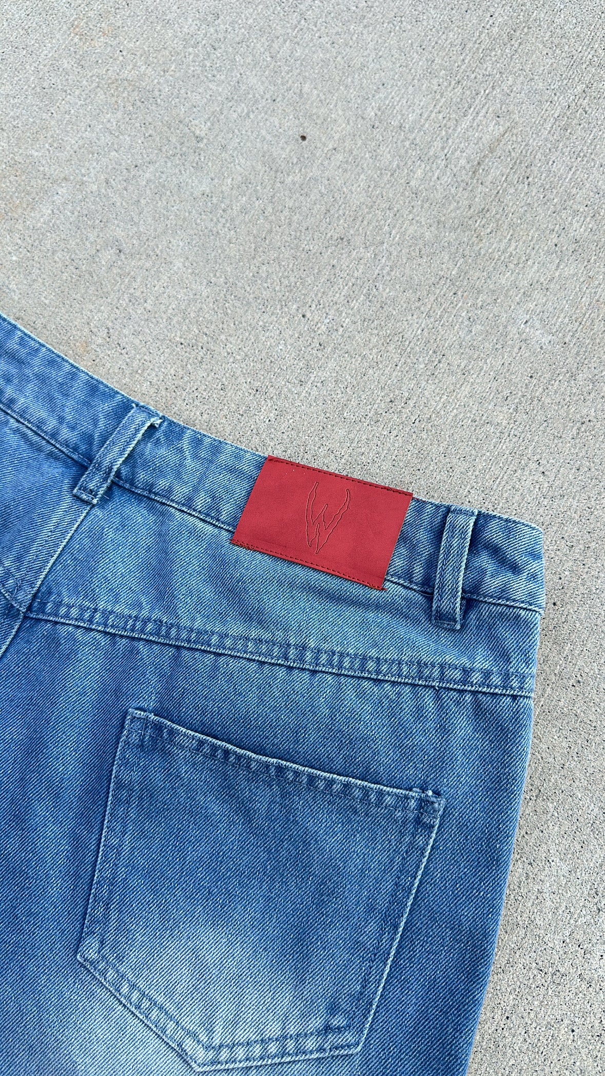 WICK STUDIOS JORTS (BLUE)