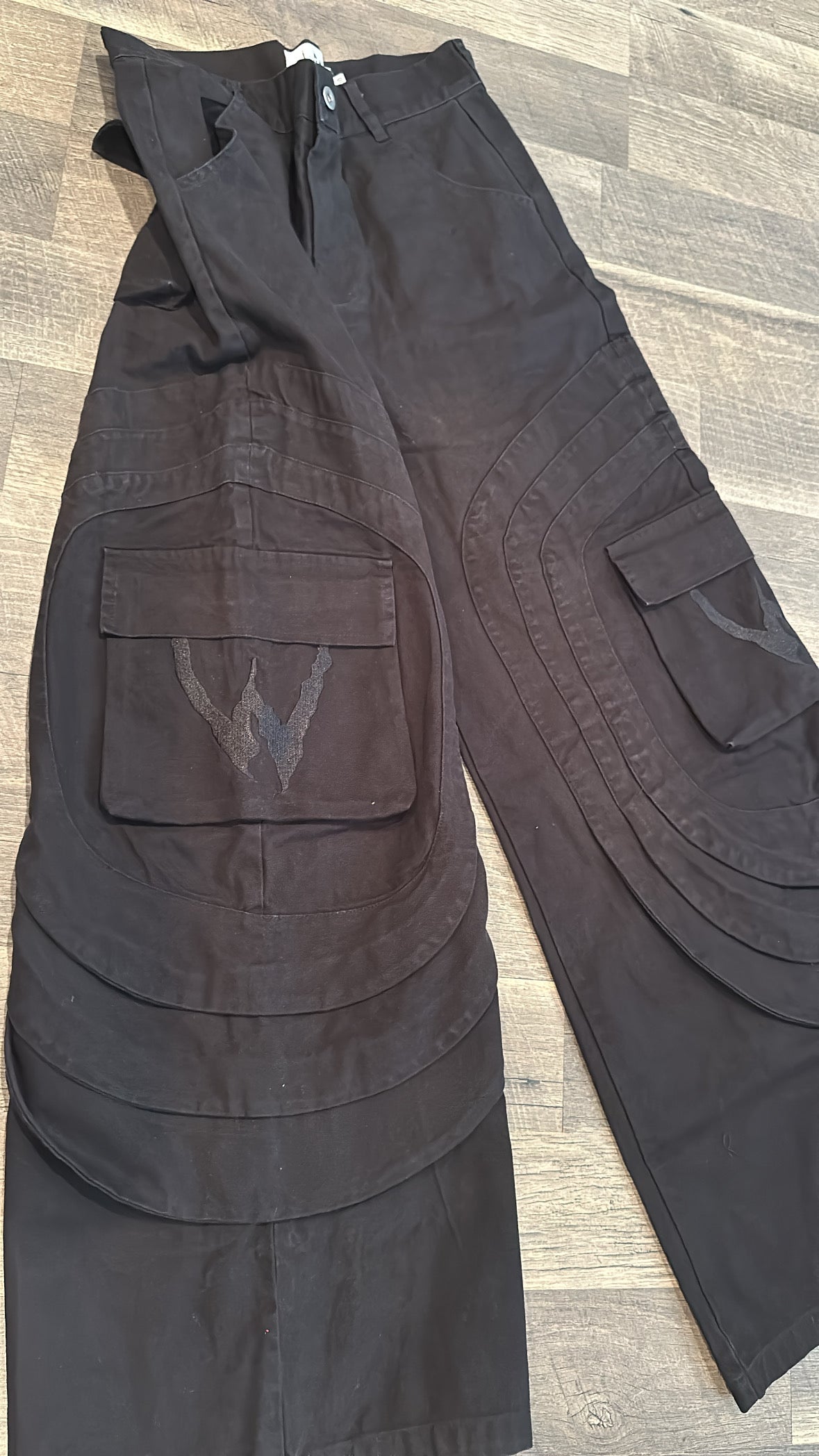 WICK UTILITY CARGOS (BLACK)