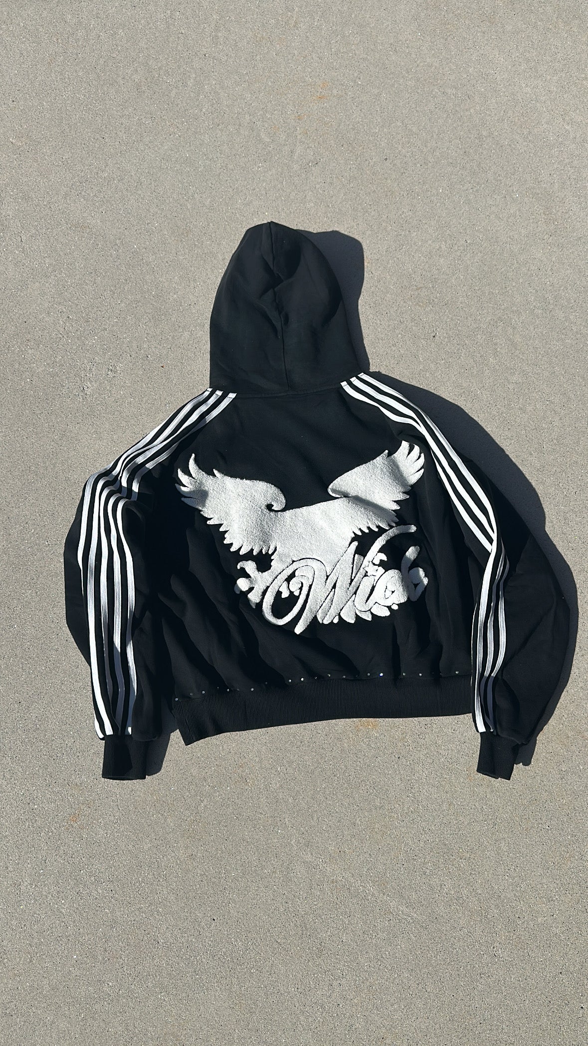 WICK EAGLE HOODIE (BLACK)