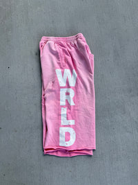 WICK SWEAT SHORTS (PINK )