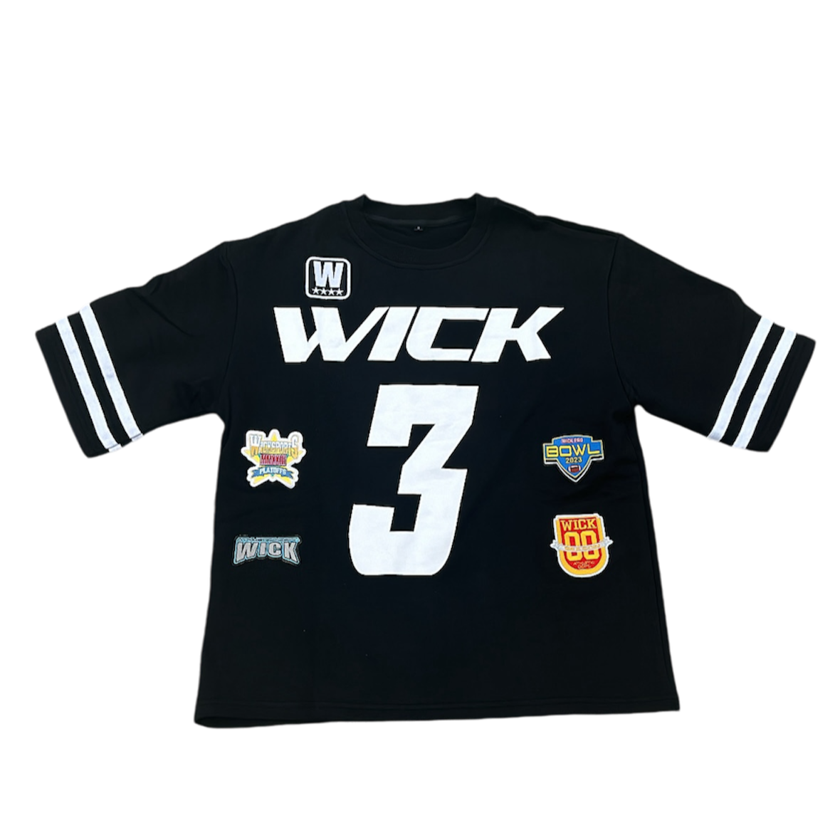 WICK BLACK AND WHITE JERSEY