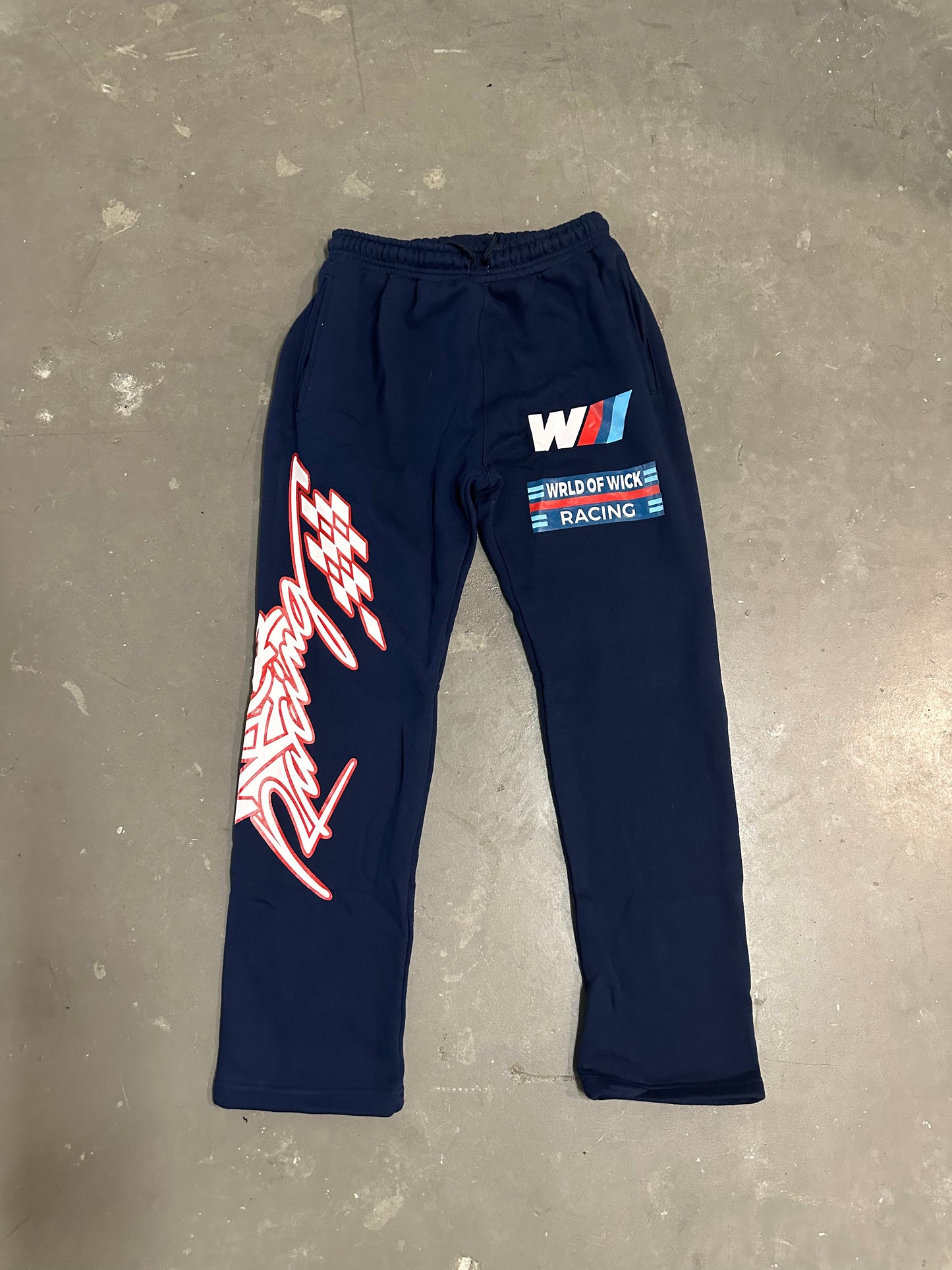 WICK RACING SWEATS (BLUE)