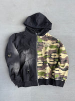 WICK “Half Camo” Zip-Up Hoodie