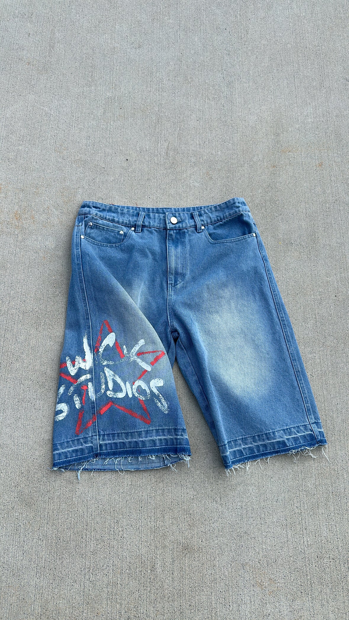 WICK STUDIOS JORTS (BLUE)