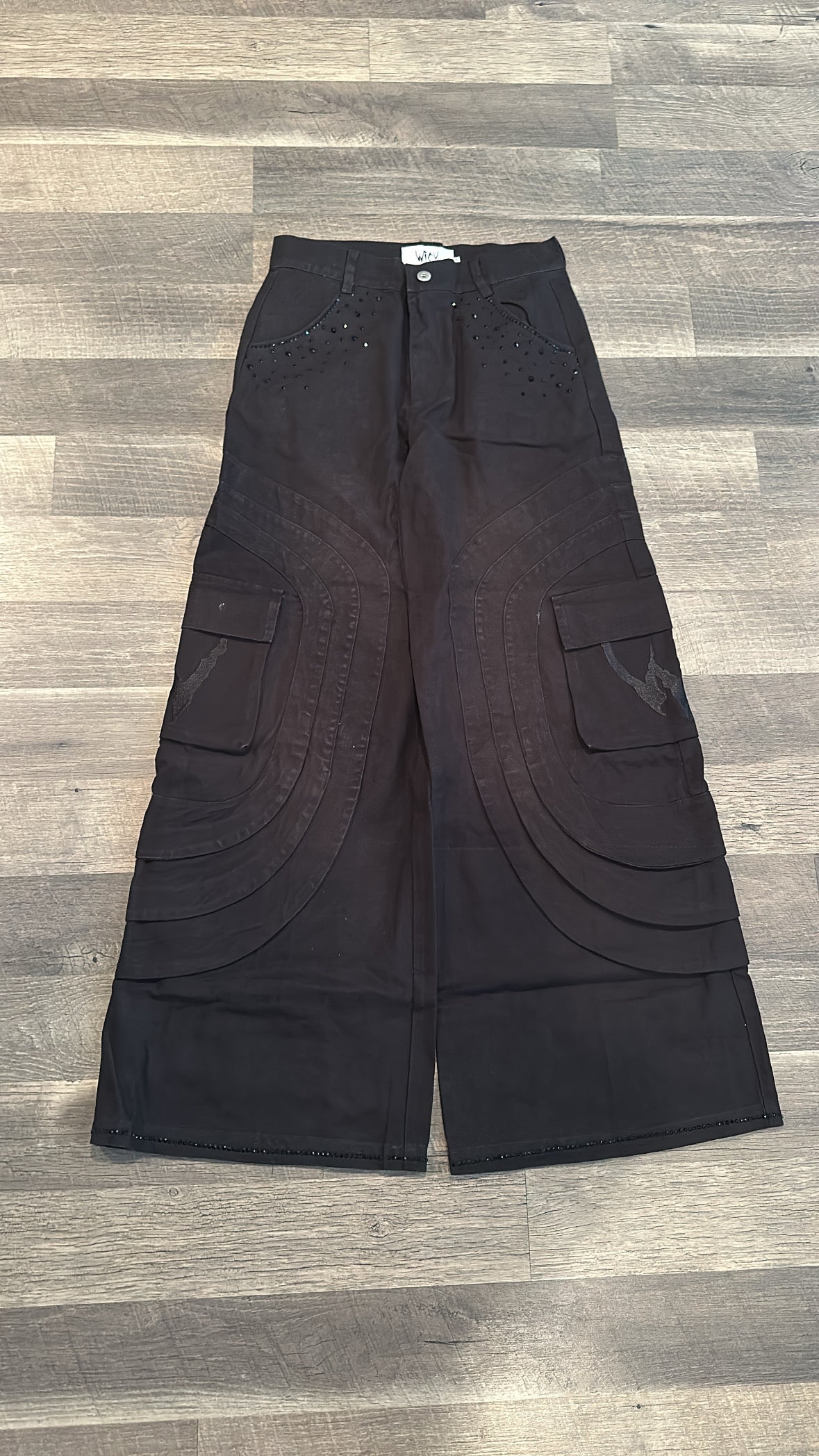 WICK UTILITY CARGOS (BLACK)