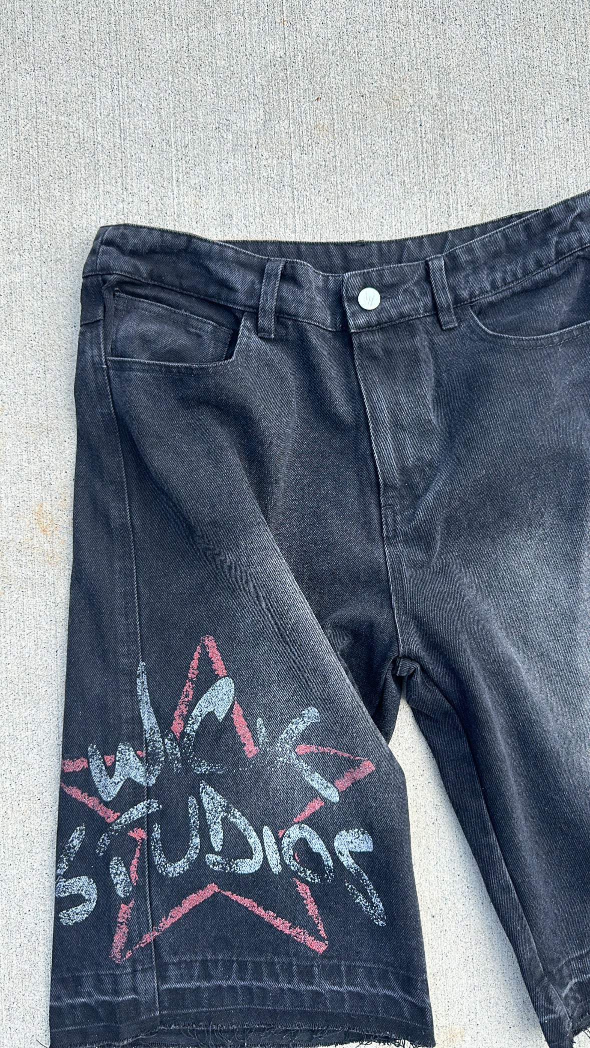 WICK STUDIOS JORTS (BLACK)