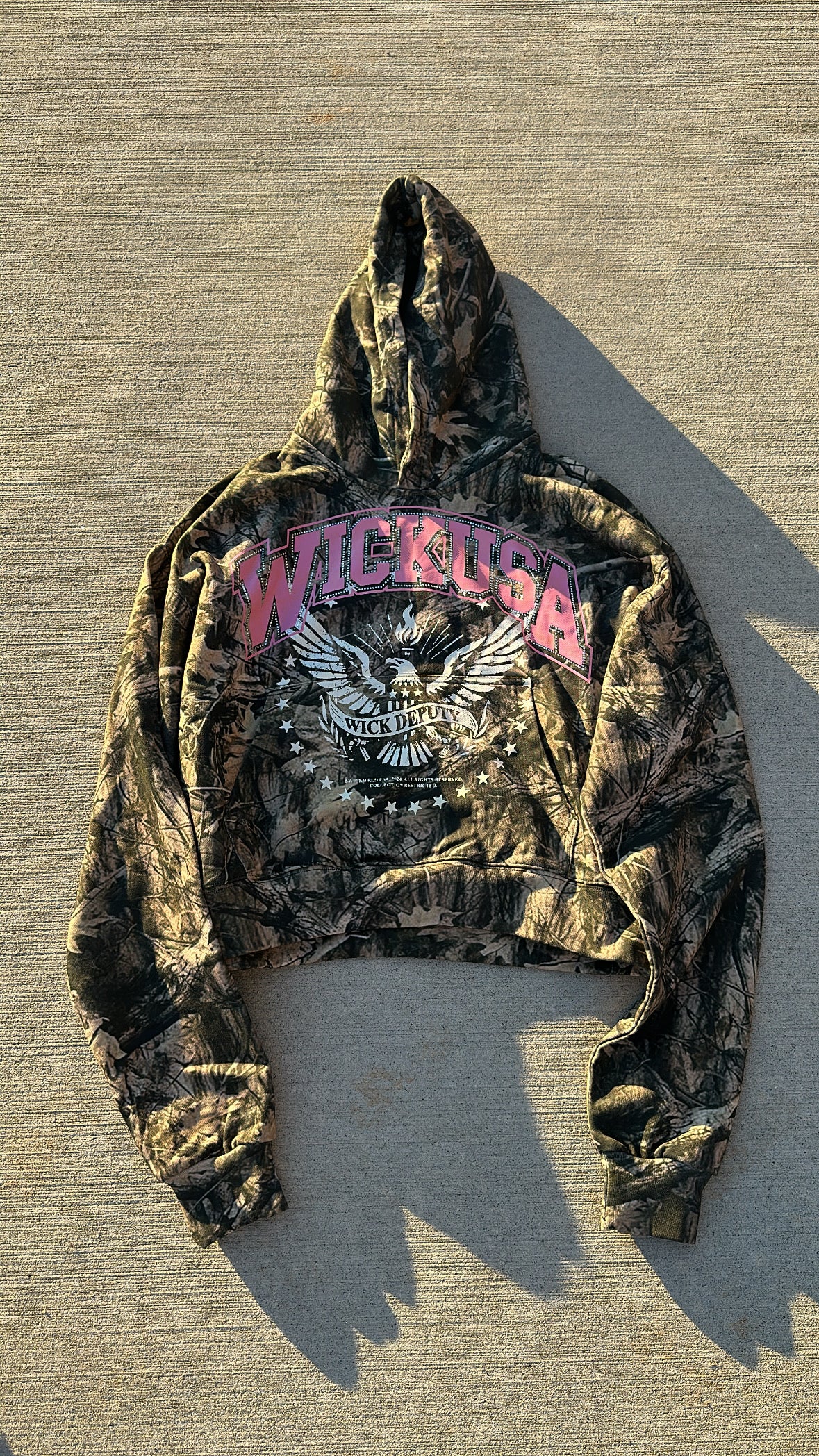 WICK USA HOODIE (CAMO)