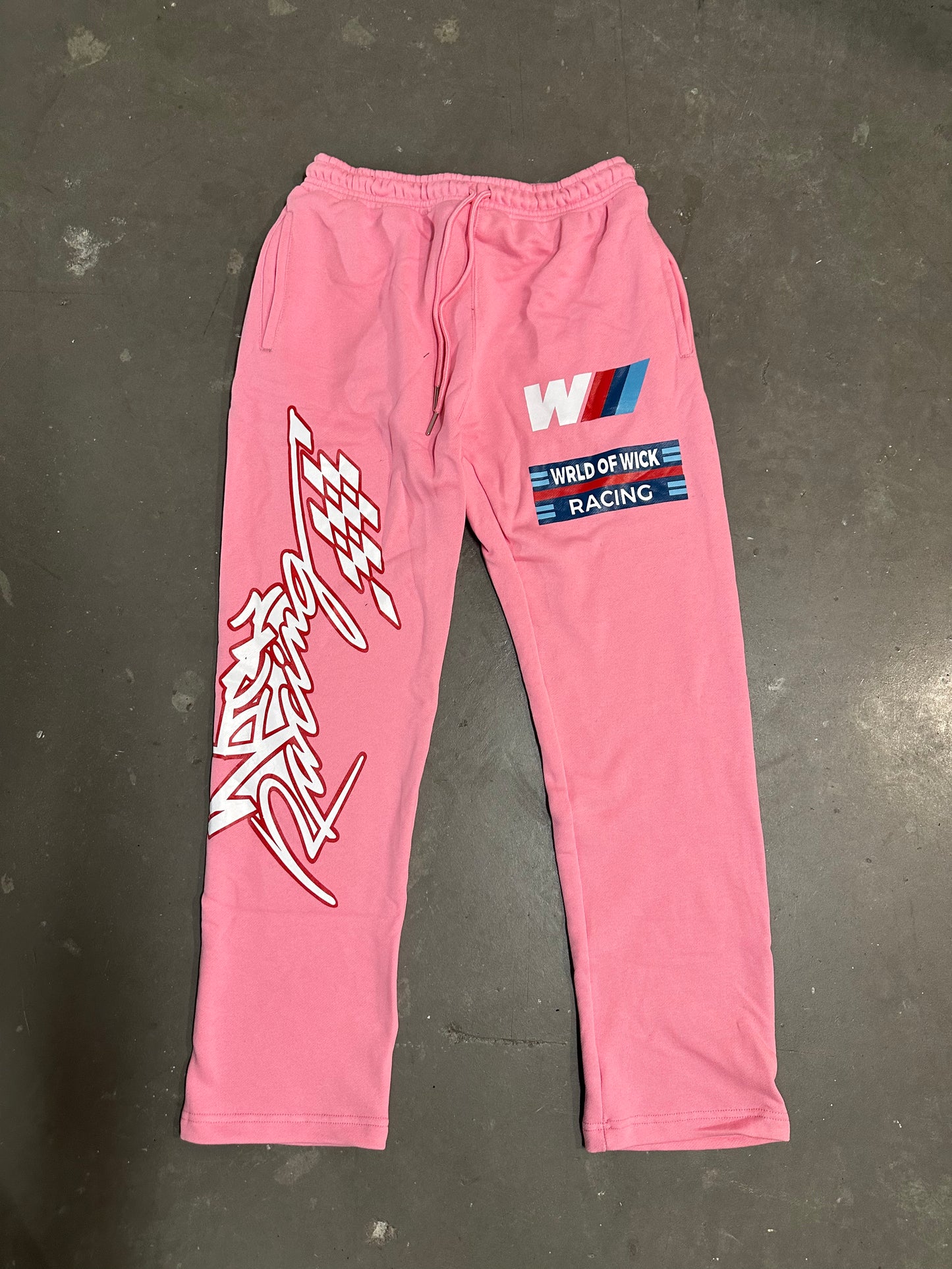 WICK RACING SWEATS (PINK)