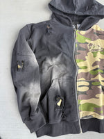 WICK “Half Camo” Zip-Up Hoodie