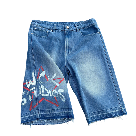 WICK STUDIOS JORTS (BLUE)