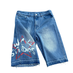 WICK STUDIOS JORTS (BLUE)