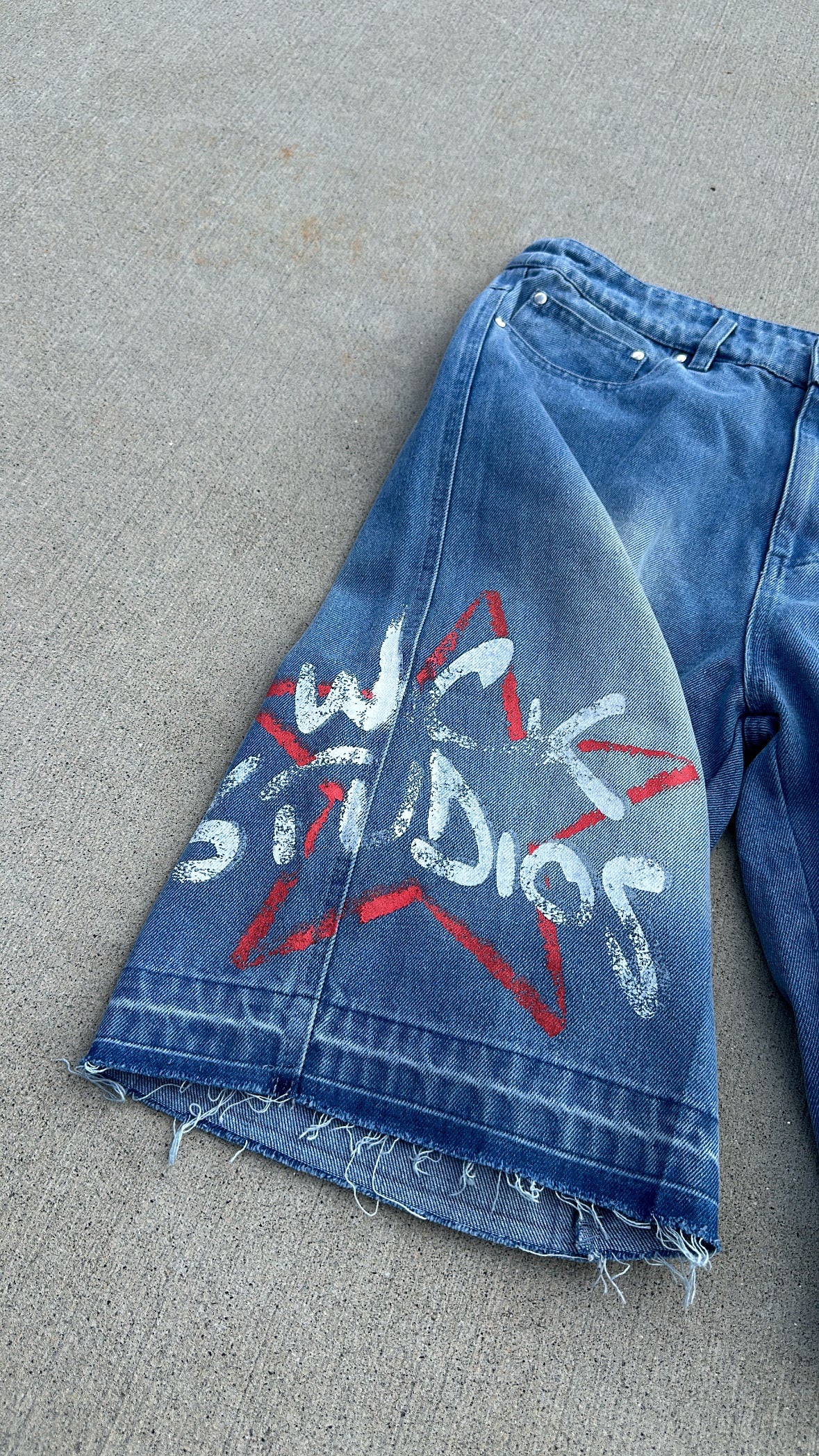 WICK STUDIOS JORTS (BLUE)