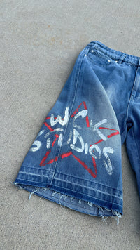 WICK STUDIOS JORTS (BLUE)