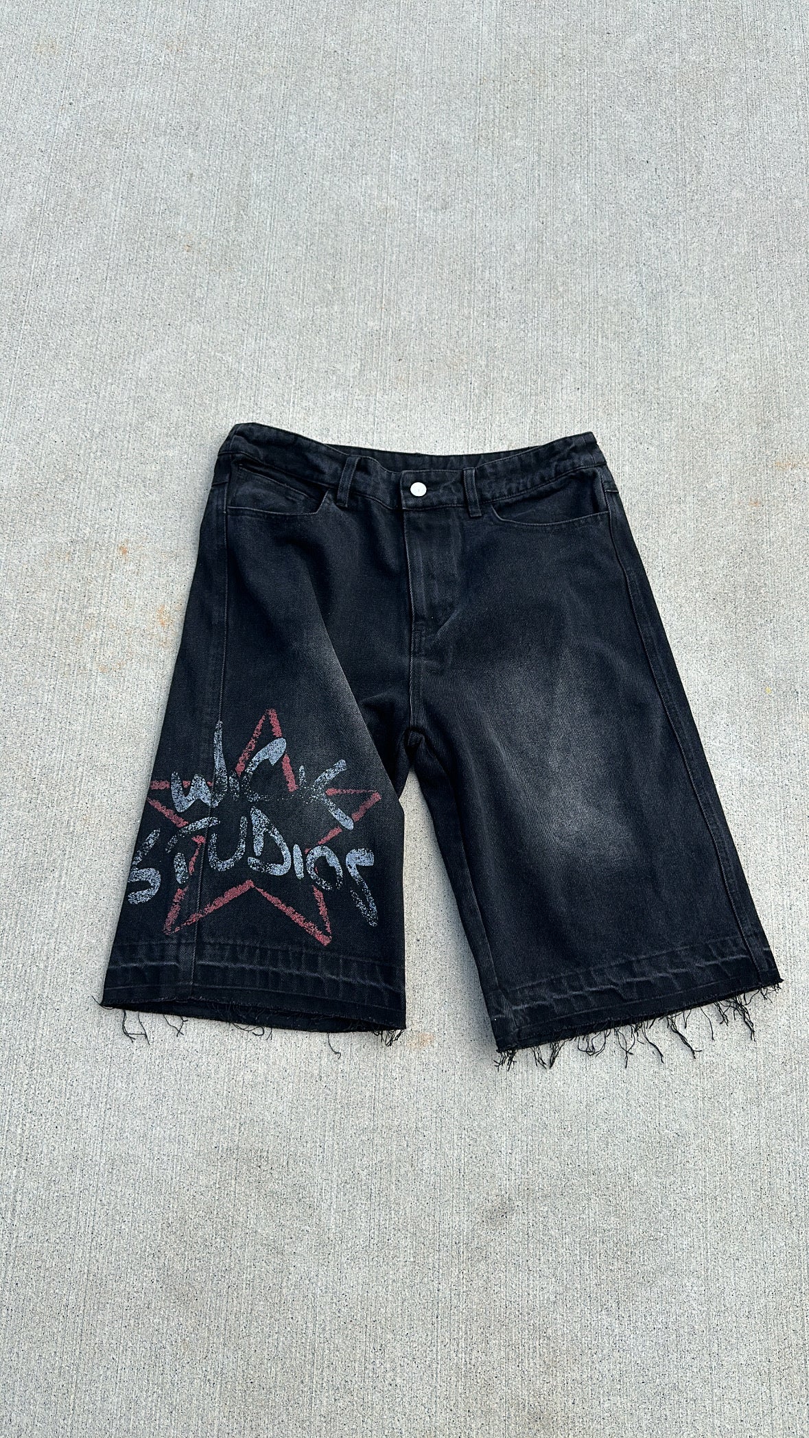 WICK STUDIOS JORTS (BLACK)