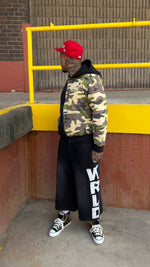 WICK “Half Camo” Zip-Up Hoodie