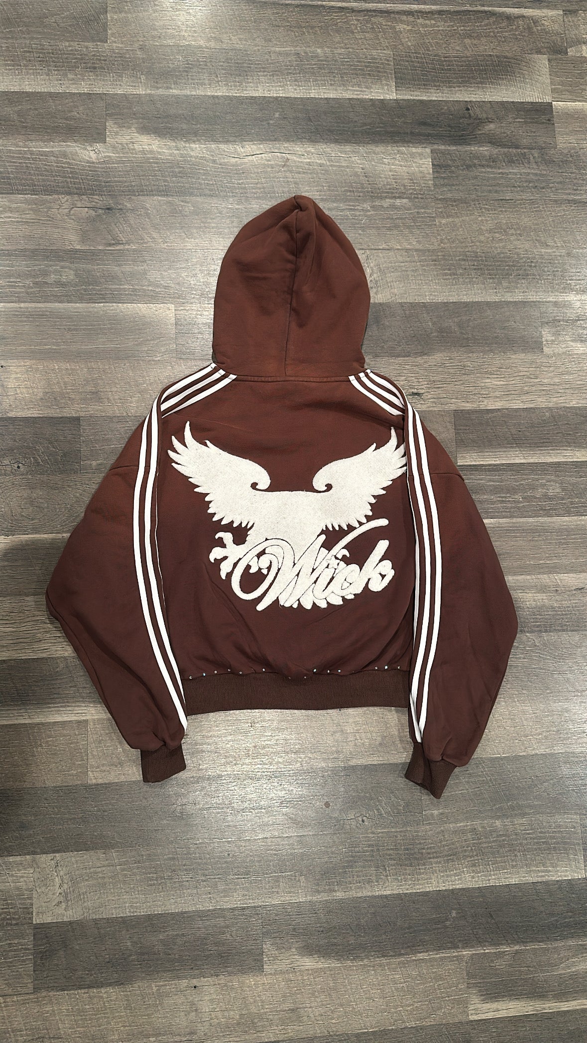 WICK EAGLE HOODIE (BROWN)