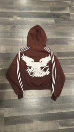 WICK EAGLE HOODIE (BROWN)