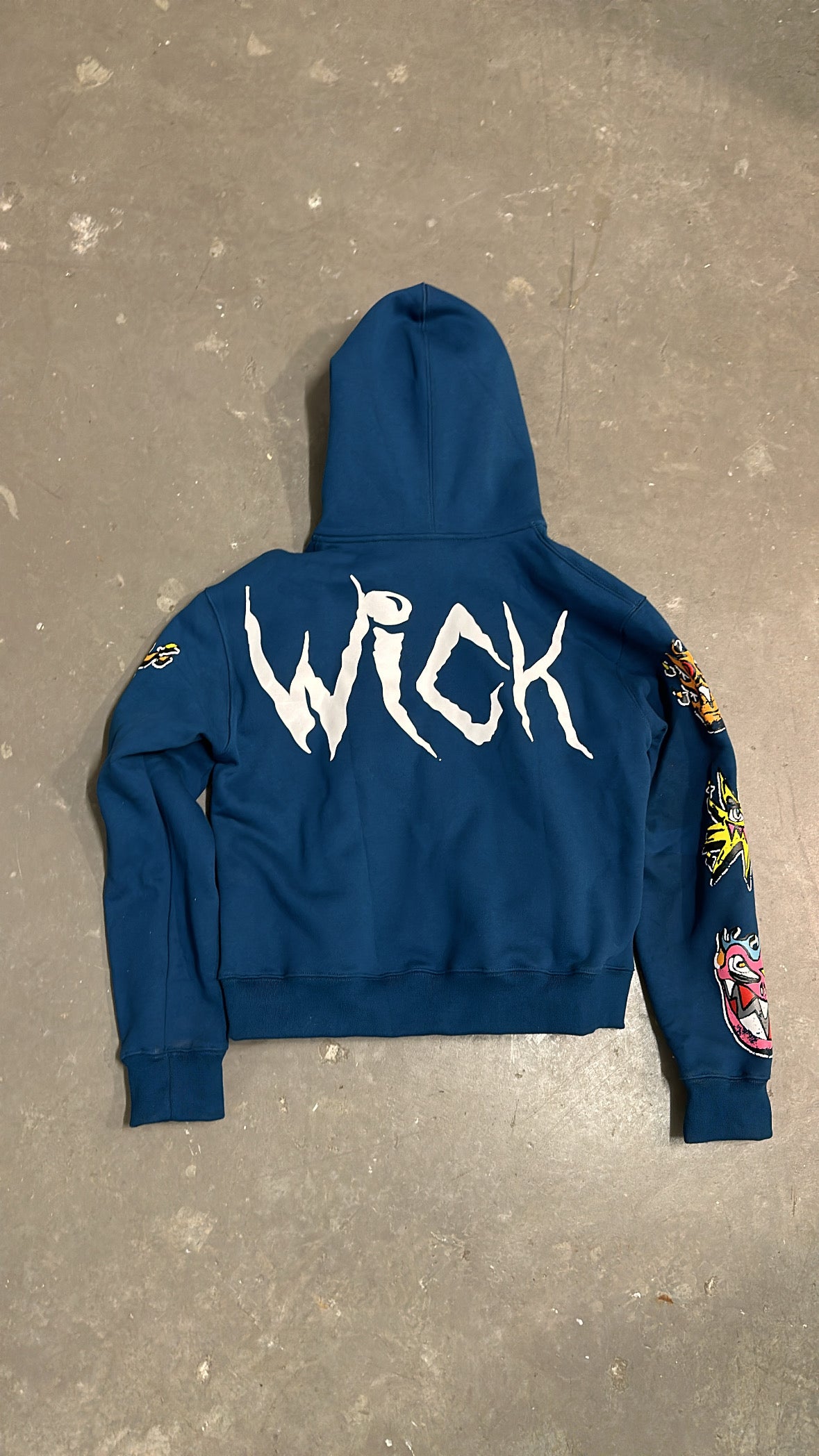 WICK MONSTAR ZIP-UP (BLUE)