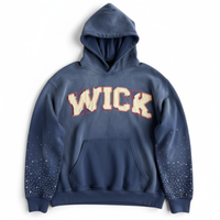 BURNOUT HOOIDE (BLUE)