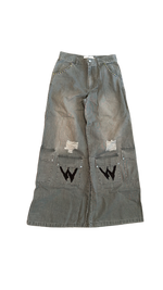 WICK GREY WASHED CARGOS