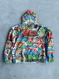 WICK “City Canvas” Graffiti Zip-Up
