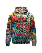 WICK “City Canvas” Graffiti Zip-Up