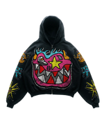 WICK MONSTAR ZIP-UP (BLACK)