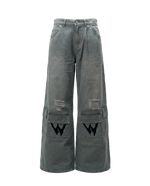 WICK GREY WASHED CARGOS