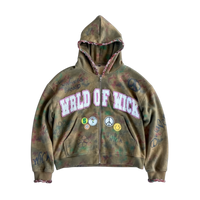 WORLD PEACE ZIP-UP