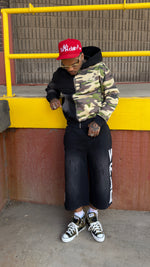 WICK “Half Camo” Zip-Up Hoodie