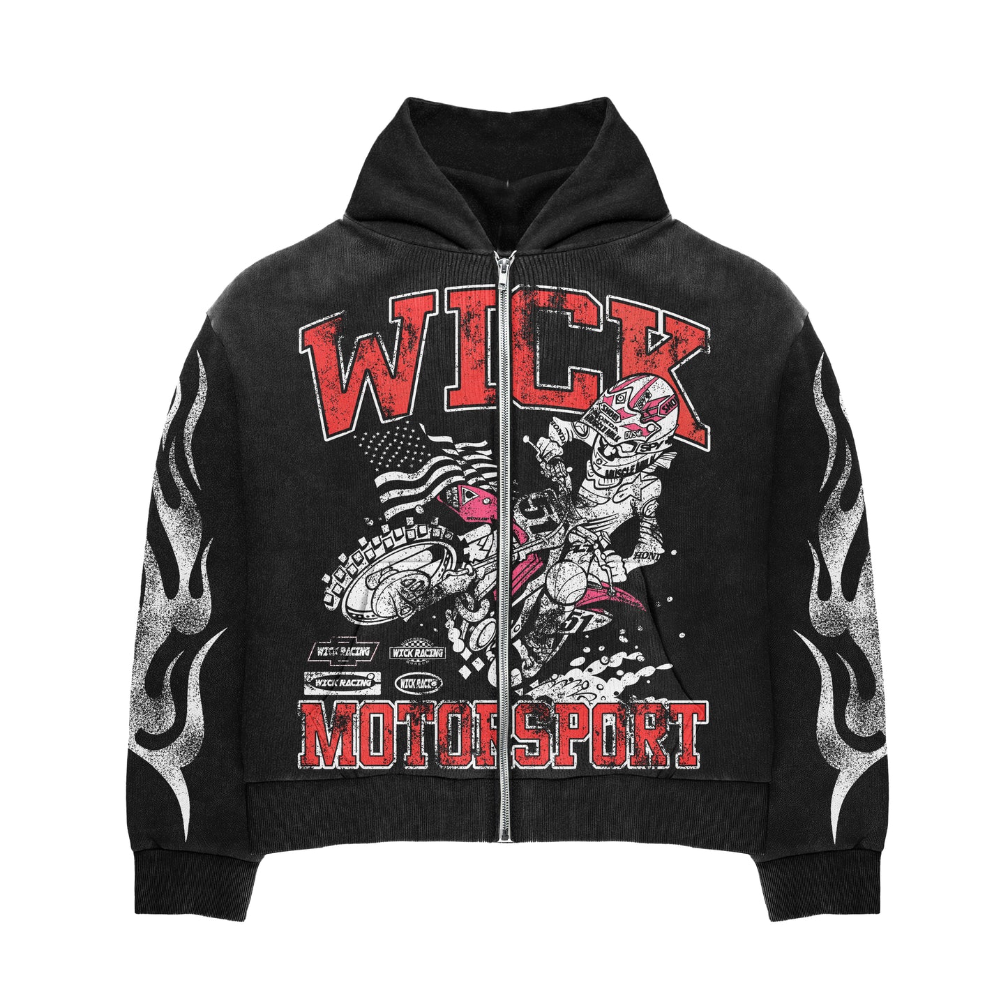 WICK MOTORSPORTS ZIP-UP