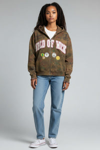 WORLD PEACE ZIP-UP