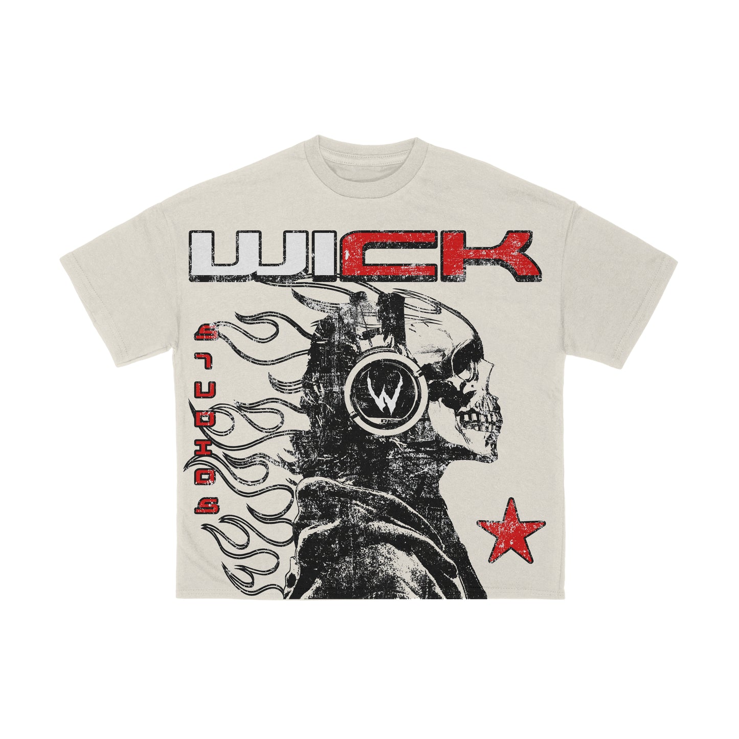 WICK HEADPHONES TEE