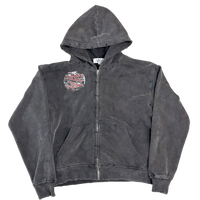 WICK DISTRESSED ZIP-UP