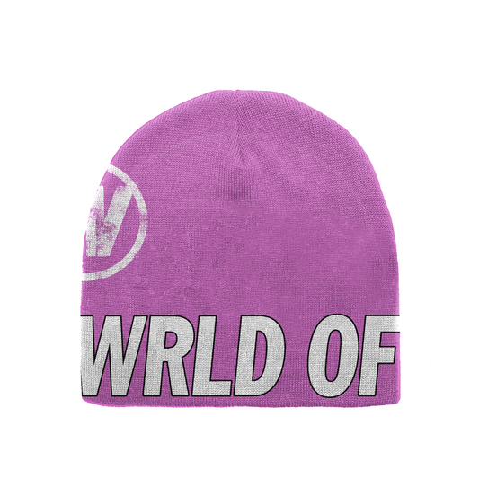 WRLD OF WICK BEANIE (PINK)