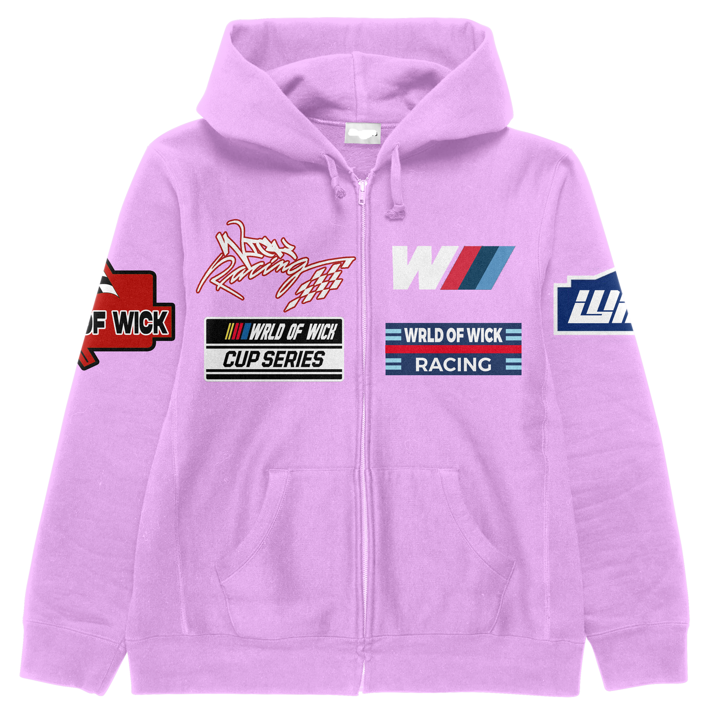 WICK RACING ZIP-UP (PINK)