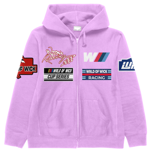 WICK RACING ZIP-UP (PINK)