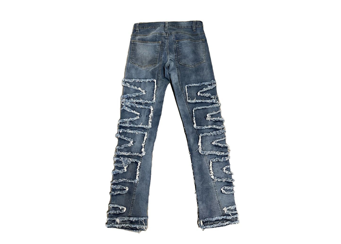 WICK DISTRESSED DENIM (BLUE)